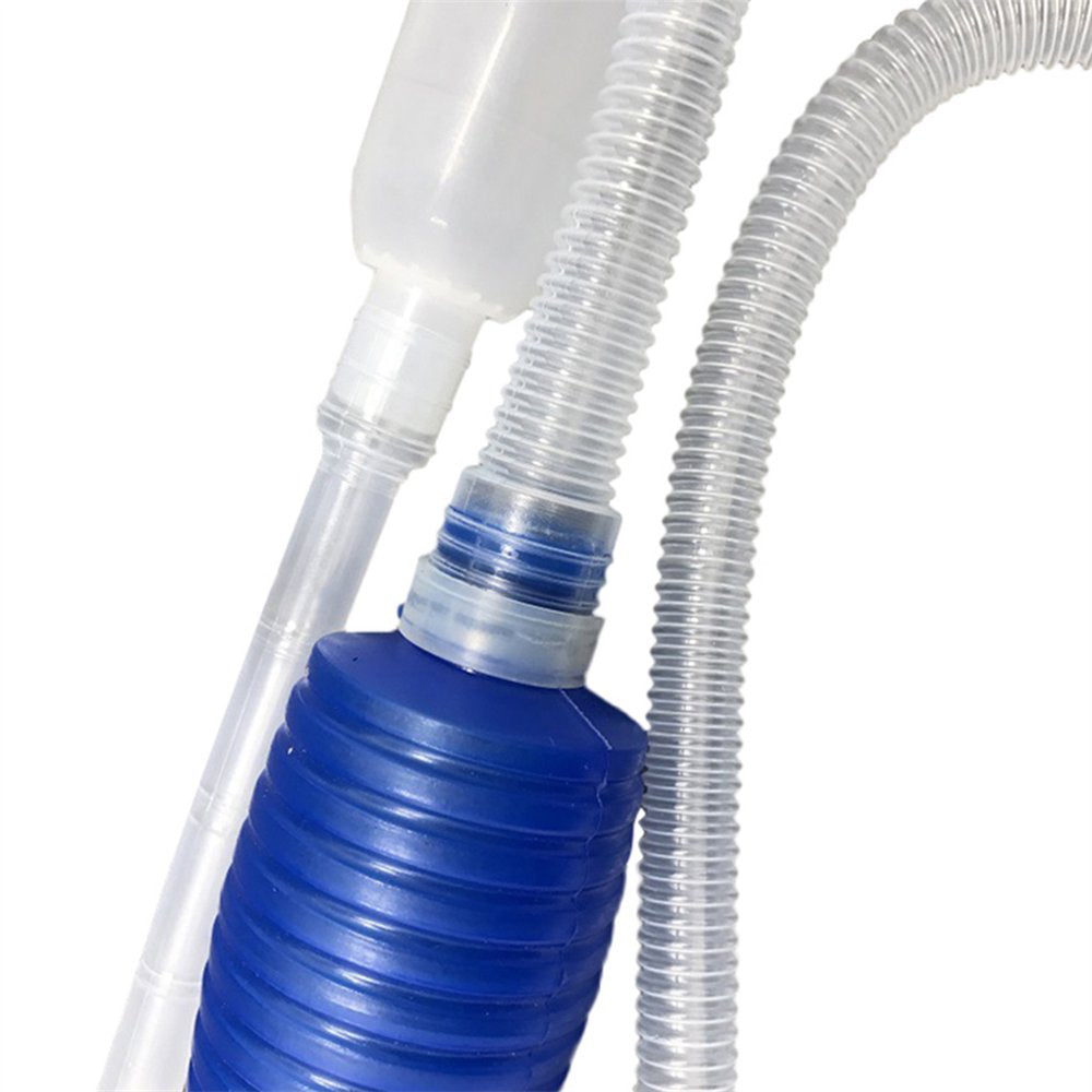 Aquarium Handheld Siphon with Filter Home Shop Fish Tank Water Change Hand Pump Dirt Feces Cleaning Tool Aquatic Supplies Animals & Pet Supplies > Pet Supplies > Fish Supplies > Aquarium Cleaning Supplies cusimax