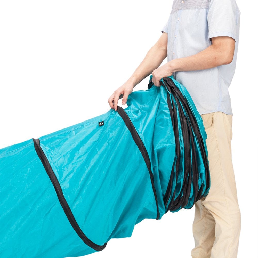 18' Agility Training Tunnel Pet Dog Play Outdoor Obedience Exercise Equipment Blue Animals & Pet Supplies > Pet Supplies > Dog Supplies > Dog Treadmills Time Frame Camera