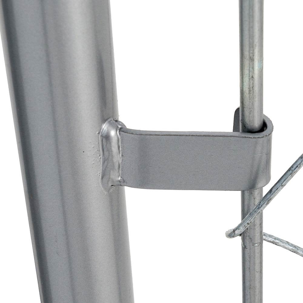 Lucky Dog Single-Door Chain Link Heavy Duty Outdoor Dog Kennel, Silver, 10'L X 5'W X 4'H, 2 Pack Animals & Pet Supplies > Pet Supplies > Dog Supplies > Dog Kennels & Runs Lucky Dog