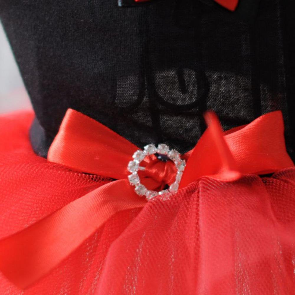 FYCONE Dog Dress, Summer Lace Tutu Princess Dresses, Cute Princess Skirt Clothes Apparel Costume for Pet Puppy Dogs Animals & Pet Supplies > Pet Supplies > Dog Supplies > Dog Apparel FYCONE