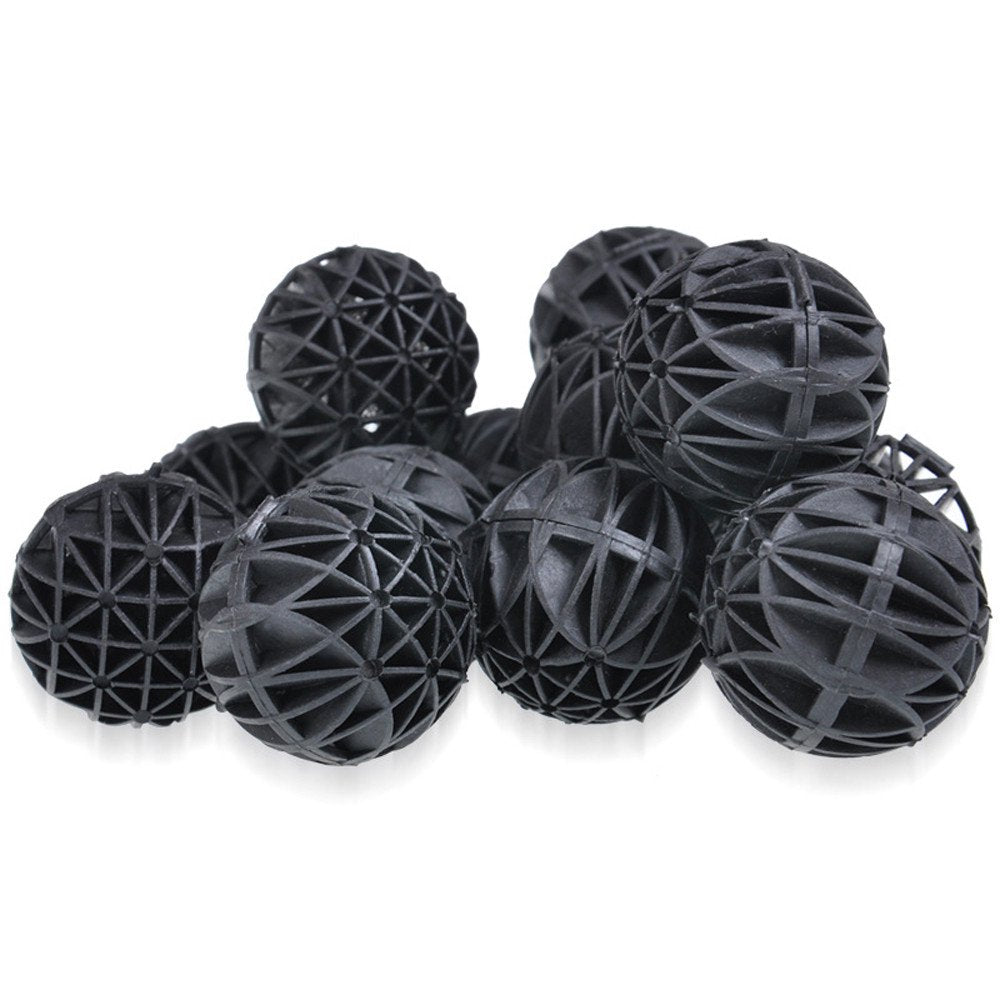 Follure 100 Pcs 16MM Aquarium Bio Balls Filter Media Wet Dry Koi Fish Tank Pond Animals & Pet Supplies > Pet Supplies > Fish Supplies > Aquarium Filters Follure
