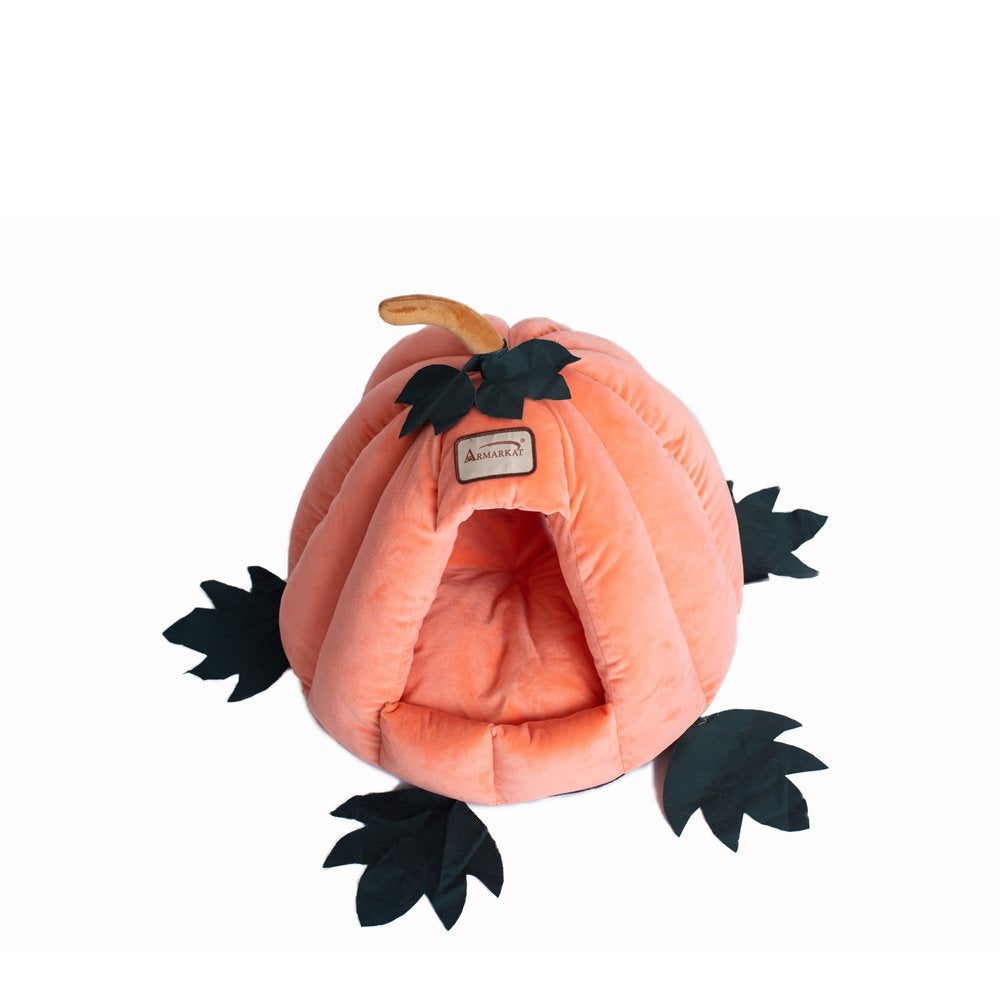 Armarkat Cat Bed Model C85CCS Pumpkin Shape Animals & Pet Supplies > Pet Supplies > Cat Supplies > Cat Beds Aeromark International Inc.