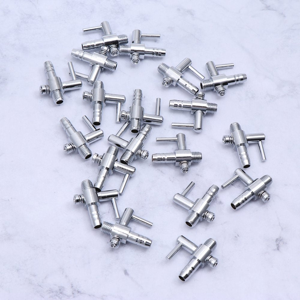 Hemoton 30PCS per Set Fish Tank Oxygen Pump Aquarium Joint Splitter with Switch Animals & Pet Supplies > Pet Supplies > Fish Supplies > Aquarium & Pond Tubing Hemoton