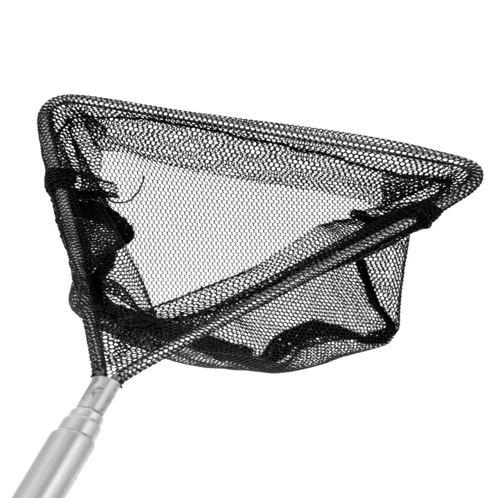 Unique Bargains 3" Long Metal Triangle Frame Telescopic Handle Fishing Landing Net for Fish Tank Animals & Pet Supplies > Pet Supplies > Fish Supplies > Aquarium Fish Nets Unique-Bargains