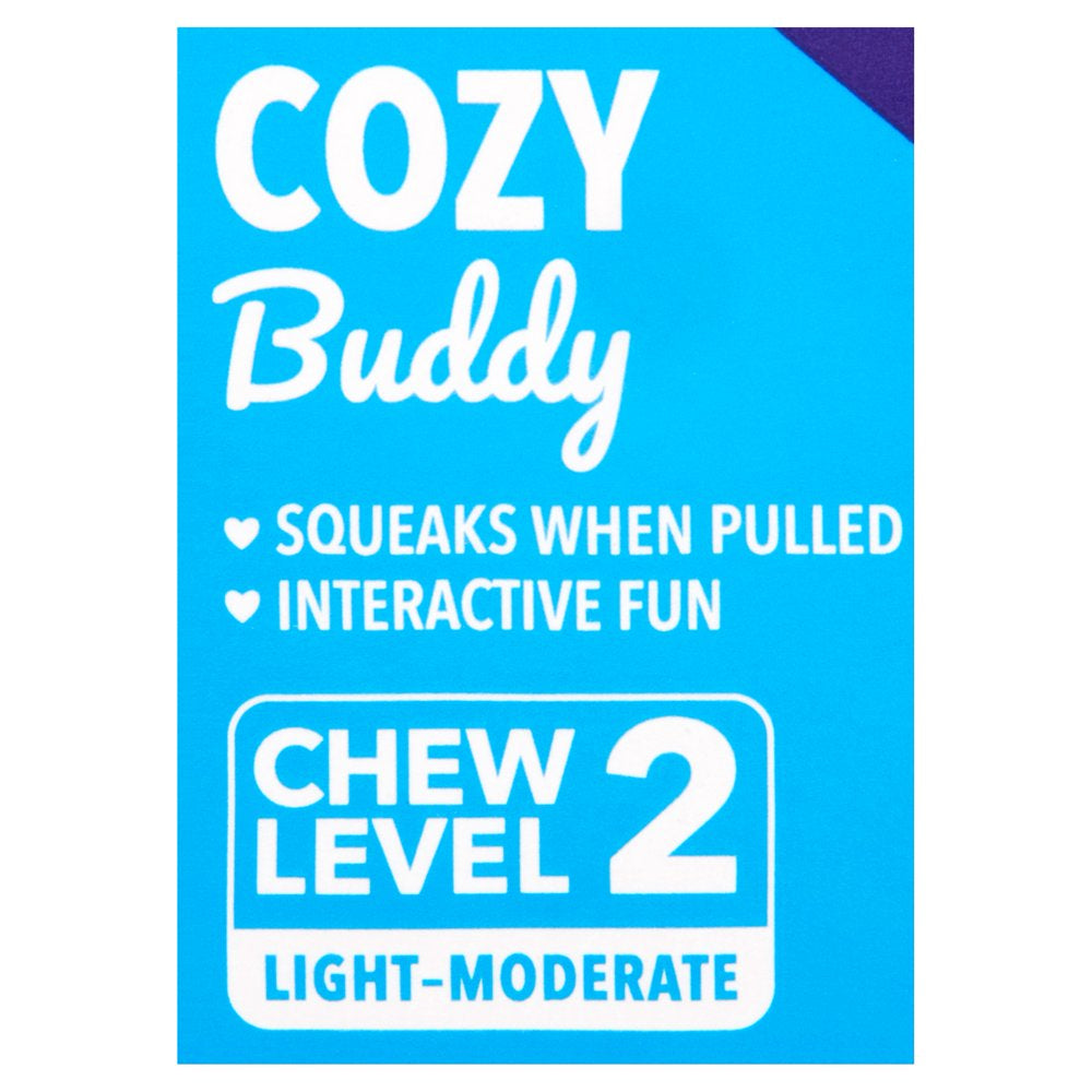 Vibrant Life Cozy Buddy with Rope Dog Toy, Pull and Crinkle, Orange Tamarin Monkey Animals & Pet Supplies > Pet Supplies > Dog Supplies > Dog Toys Wal-Mart Stores, Inc.