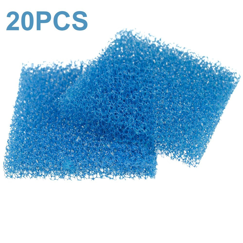 Aquaneat Aquarium Replacement Filter Sponge Foam Pads 20Pcs Animals & Pet Supplies > Pet Supplies > Fish Supplies > Aquarium Filters AquaNeat