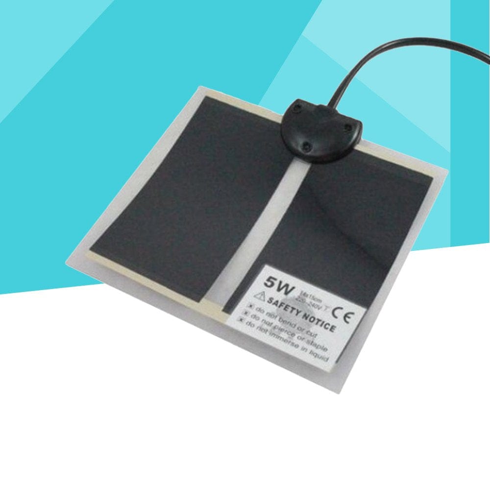 1PC 5W Reptile Heating Pad Mat Adjustable Temperature Reptile Tank Warmer Mat for Turtle Lizard with UK Plug Animals & Pet Supplies > Pet Supplies > Reptile & Amphibian Supplies > Reptile & Amphibian Substrates PINXOR