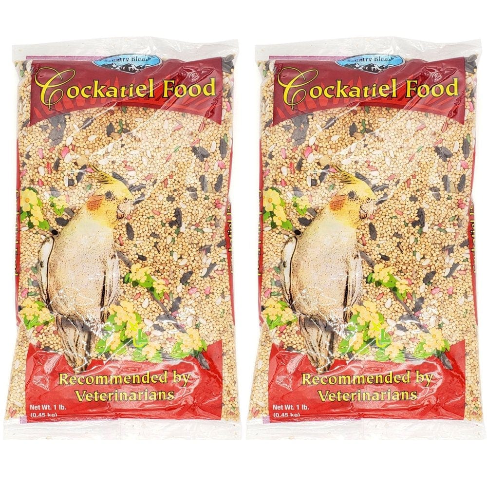 2 Bags Cockatiel Bird Food Seed Mix Lovebird Feed Pet Birds Protein Nutrition Animals & Pet Supplies > Pet Supplies > Bird Supplies > Bird Food JC SALES