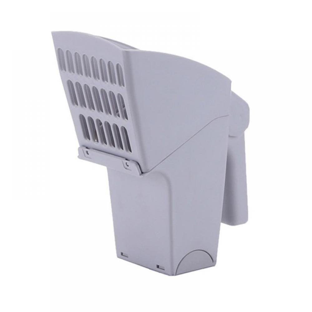 2 in 1 Portable Cat Litter Cleaning Tool, Sanitary Cat Waste Pick Up,Waste Cleaner with Extra Waste Bag Animals & Pet Supplies > Pet Supplies > Cat Supplies > Cat Litter Kozart Gray