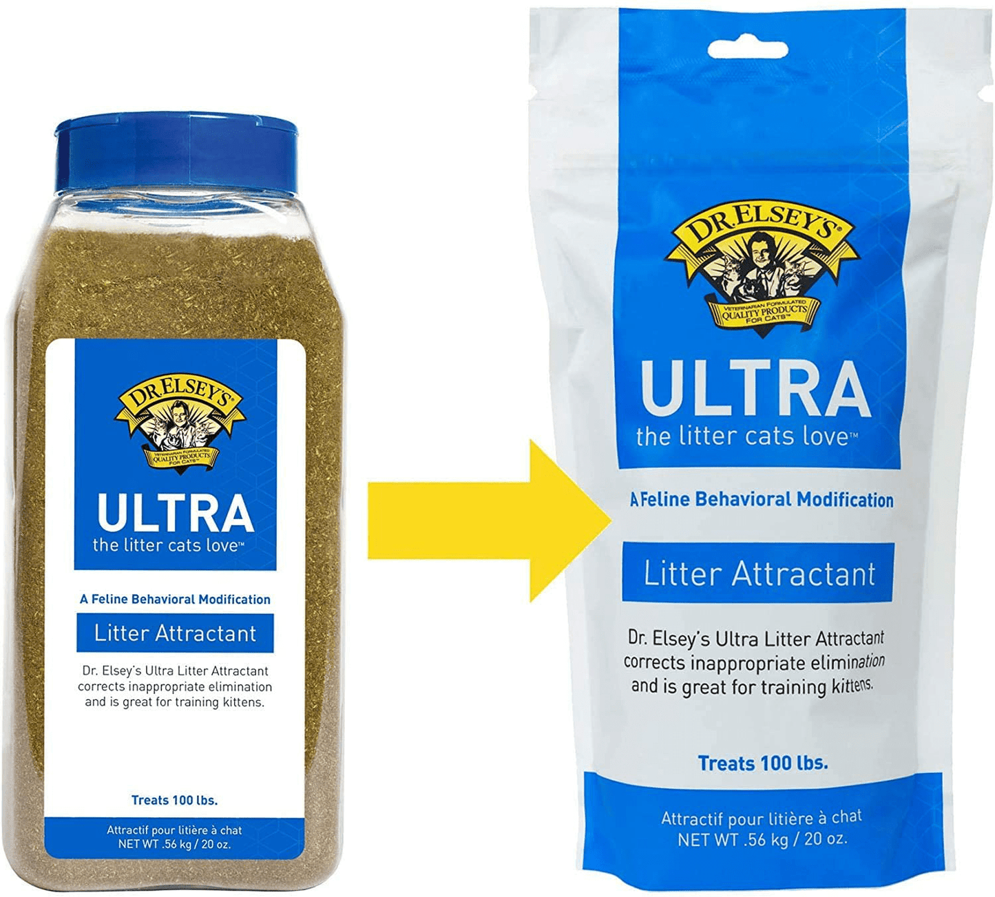 2 Pack! Dr. Elsey'S Cat Attract Litter Additive (20 Oz) Animals & Pet Supplies > Pet Supplies > Cat Supplies > Cat Litter Precious Cat