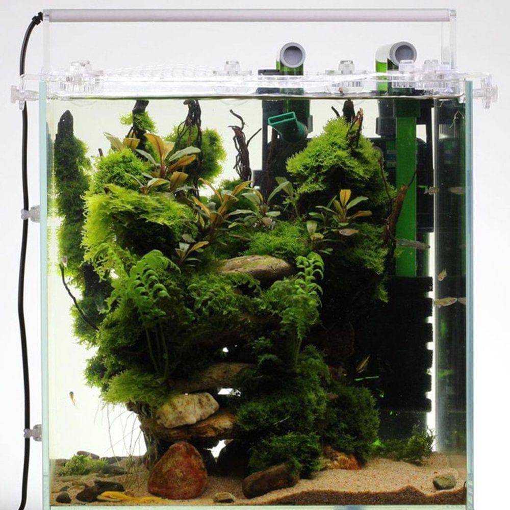 2-Pack Fish Tank Cover Net Clamp Aquarium Screen Net anti Jumping Net Clip Animals & Pet Supplies > Pet Supplies > Fish Supplies > Aquarium Fish Nets Vonets