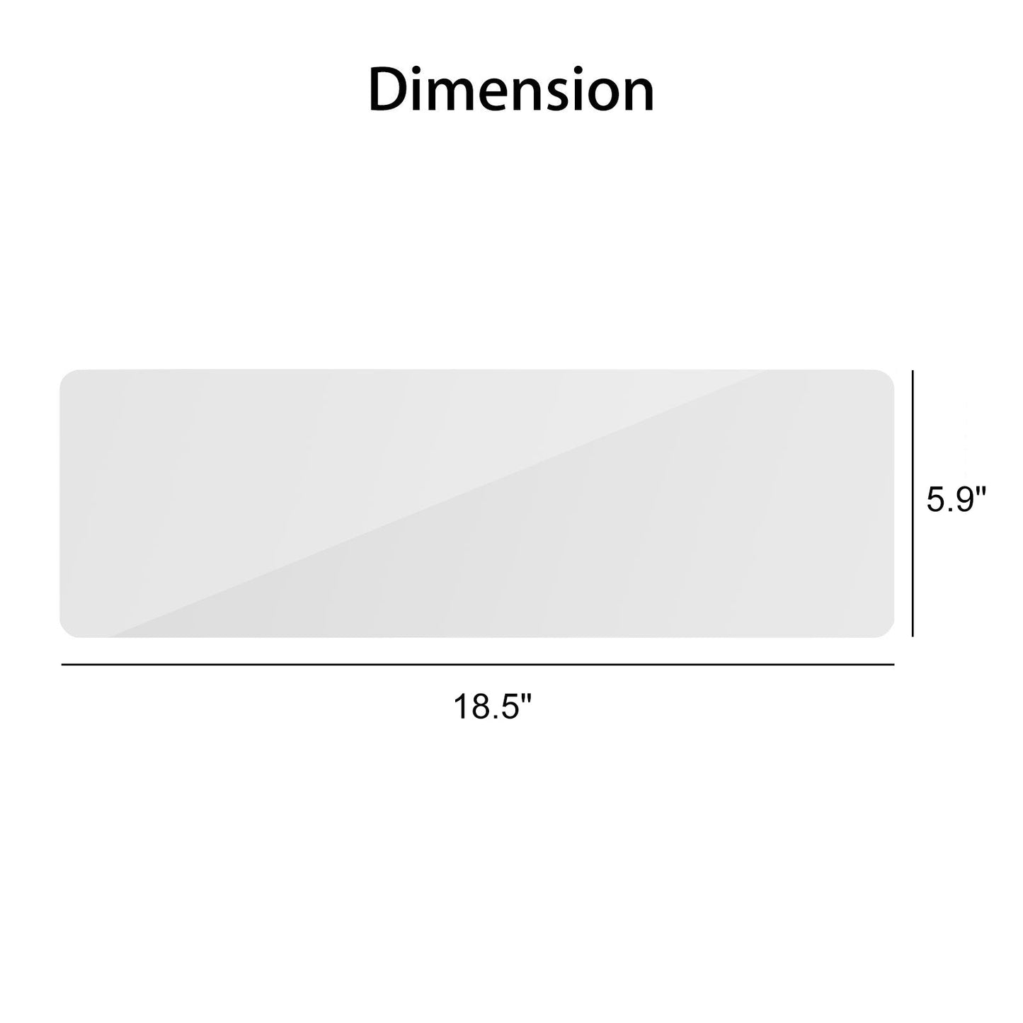 2 PCS Furniture Protectors from Cats, Stop Cat Scratching Couch, Door & Other Furniture and Car Seat, Self-Adhesive Flexible Vinyl Sheet, Pet Scratch Deterrent for Furniture (5.5 *18.11 Inch) Animals & Pet Supplies > Pet Supplies > Cat Supplies > Cat Furniture EEEkit