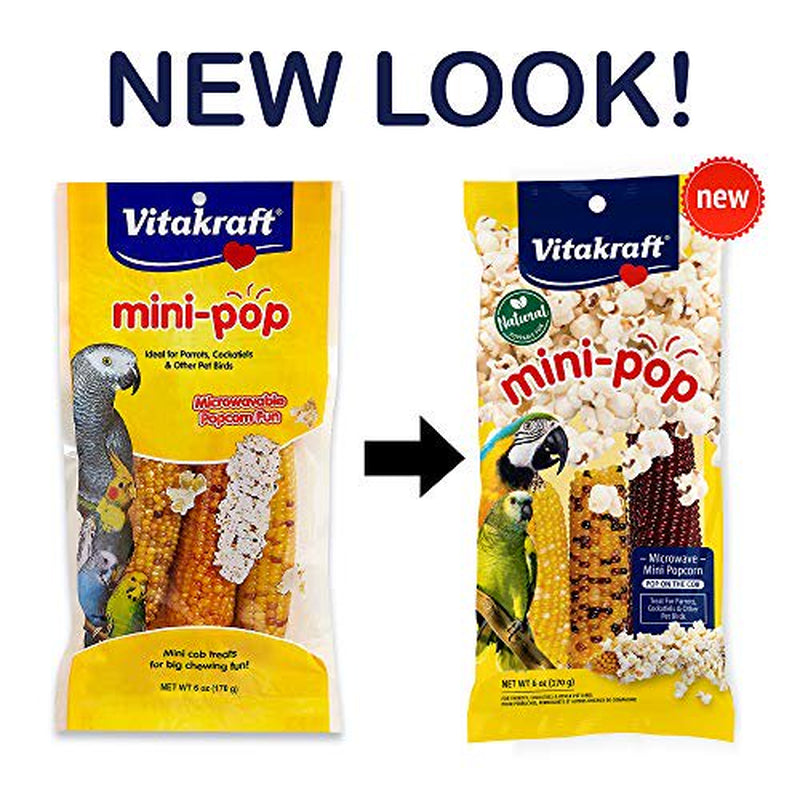 Vitakraft Mini-Pop Corn Cob Bird Treat Animals & Pet Supplies > Pet Supplies > Bird Supplies > Bird Treats Vitakraft