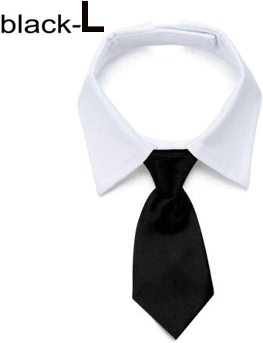 For Small Dogs Pet Accessories Adjustable Necktie Ties White Collar Tie Formal Bow Pet Supplies Animals & Pet Supplies > Pet Supplies > Dog Supplies > Dog Apparel HonpraD