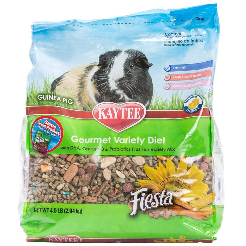 Kaytee Fiesta Max Guinea Pig Food 4.5 Lbs Animals & Pet Supplies > Pet Supplies > Small Animal Supplies > Small Animal Food Kaytee