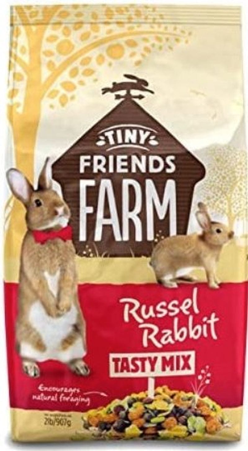 22 Lb (4 X 5.5 Lb) Supreme Pet Foods Tiny Friends Farm Russel Rabbit Tasty Mix Animals & Pet Supplies > Pet Supplies > Small Animal Supplies > Small Animal Food Supreme 8 lb (4 x 2 lb)