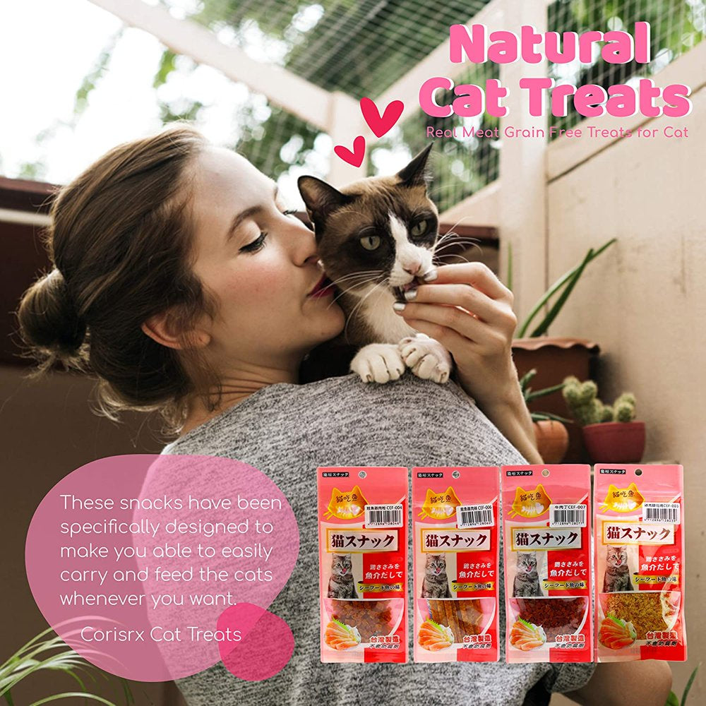 Corisrx Cat Treats Soft Cat Food - Real Meat Grain Free Treats for Cat - Limited Ingredient Cat Snacks - Natural Weight Control Pet Food - Kitten Training Treats 1.02Oz (Lean Beef Crumbs) Animals & Pet Supplies > Pet Supplies > Small Animal Supplies > Small Animal Treats Corisrx