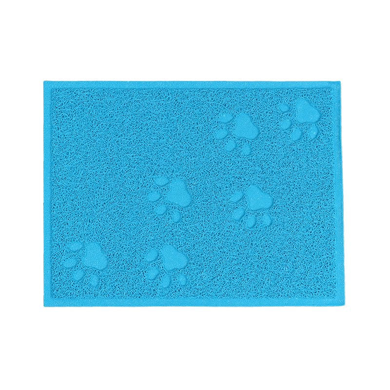 Bellaven Cat Litter Mat Rectangular Base Plate, Waterproof Cat Litter Mat Accessories Suitable for Cat Litter Box. Animals & Pet Supplies > Pet Supplies > Cat Supplies > Cat Litter Box Mats Bellaven Blue