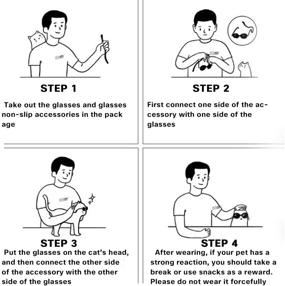 Eonpet Alien Pet Sunglasses, Cat and Dog Sunglasses, Cat and Dog Glasses Eyewear Photos Props Accessories Cosplay Glasses (Cow Pattern, Alien Glasses) Animals & Pet Supplies > Pet Supplies > Dog Supplies > Dog Apparel Miufish