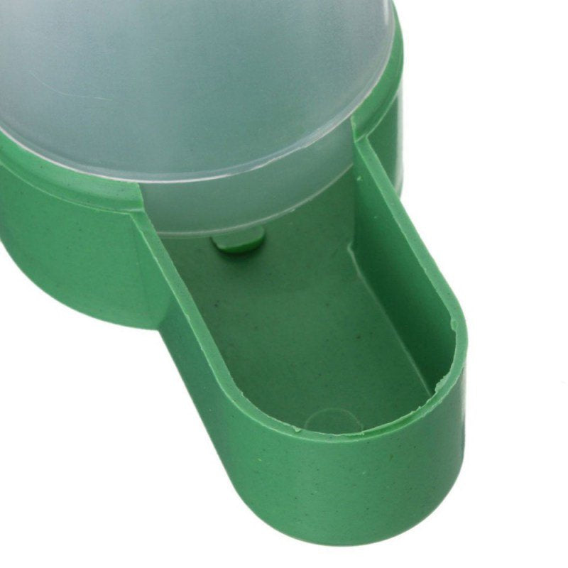 Plastic Bird Feeder Automatic Parrot Water Feeding Cage Accessories 4Pcs Animals & Pet Supplies > Pet Supplies > Bird Supplies > Bird Cage Accessories Eleanos   
