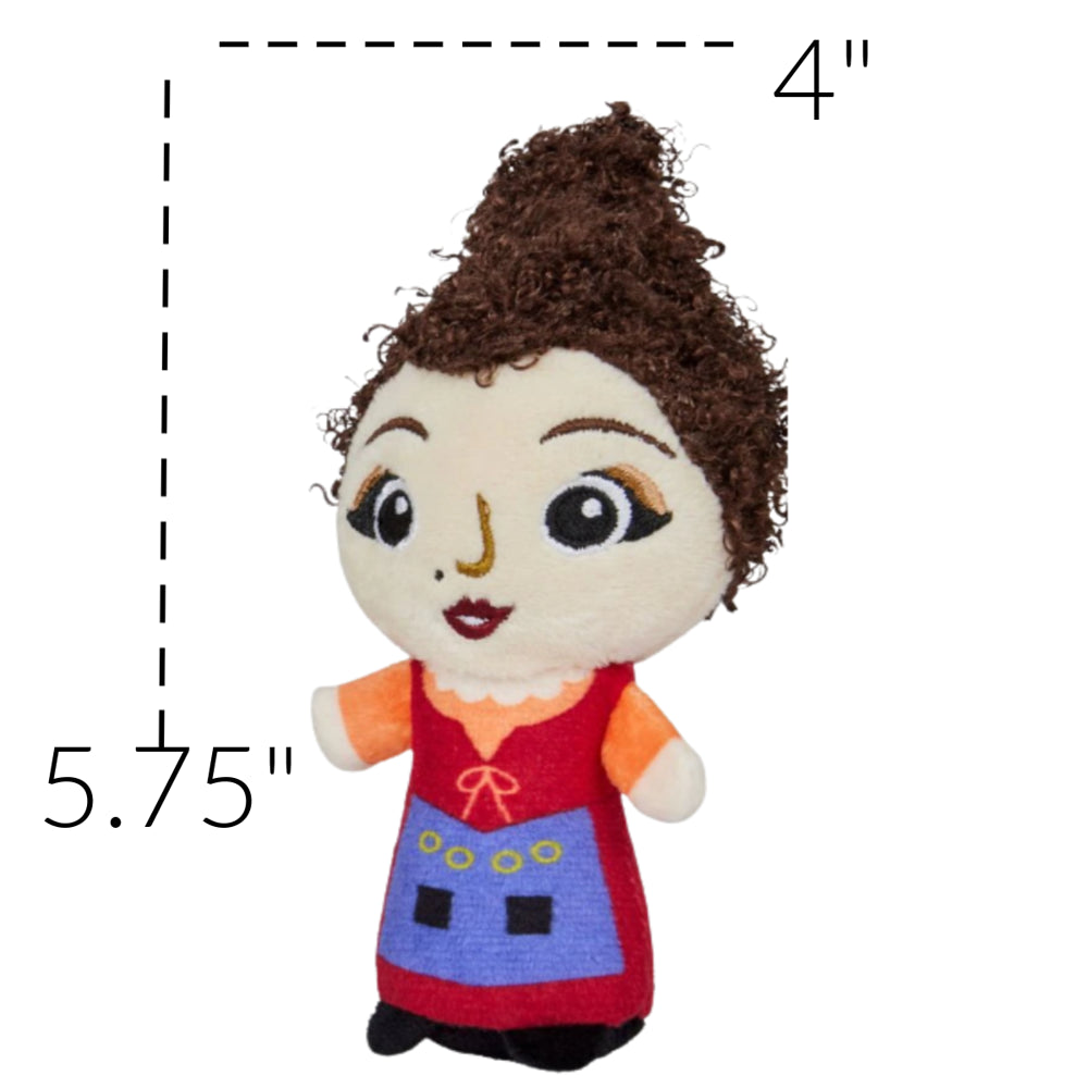 Disney Halloween Hocus Pocus Sanderson Sisters Plush Cat Toy with Catnip, 3 Count Animals & Pet Supplies > Pet Supplies > Cat Supplies > Cat Toys Hocus Pocus