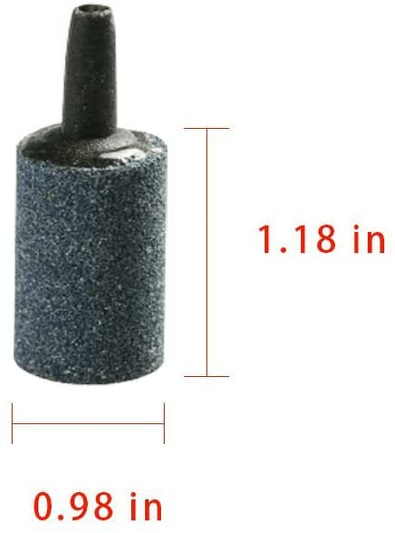 Aquarium Air Stones 12Pcs Bubble Diffuser Cylinder 0.9 X 1.2'' Airstones for Hydroponics Fish Tank Pump Aerator Animals & Pet Supplies > Pet Supplies > Fish Supplies > Aquarium Air Stones & Diffusers WABJTAMZG