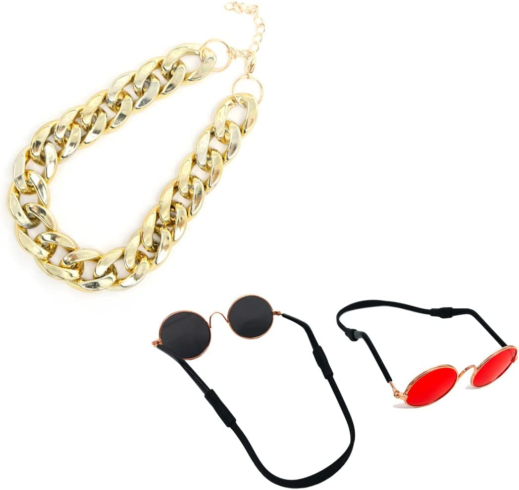 Cool Pet Glasses Kitten Sunglasses Pet Art Photography Glasses Accessories Cute Glasses Cosplay Costume Photos Props Random Color (6 Pieces Mixed Color) Animals & Pet Supplies > Pet Supplies > Dog Supplies > Dog Apparel Juvbarxy 2 Pieces Black+Red