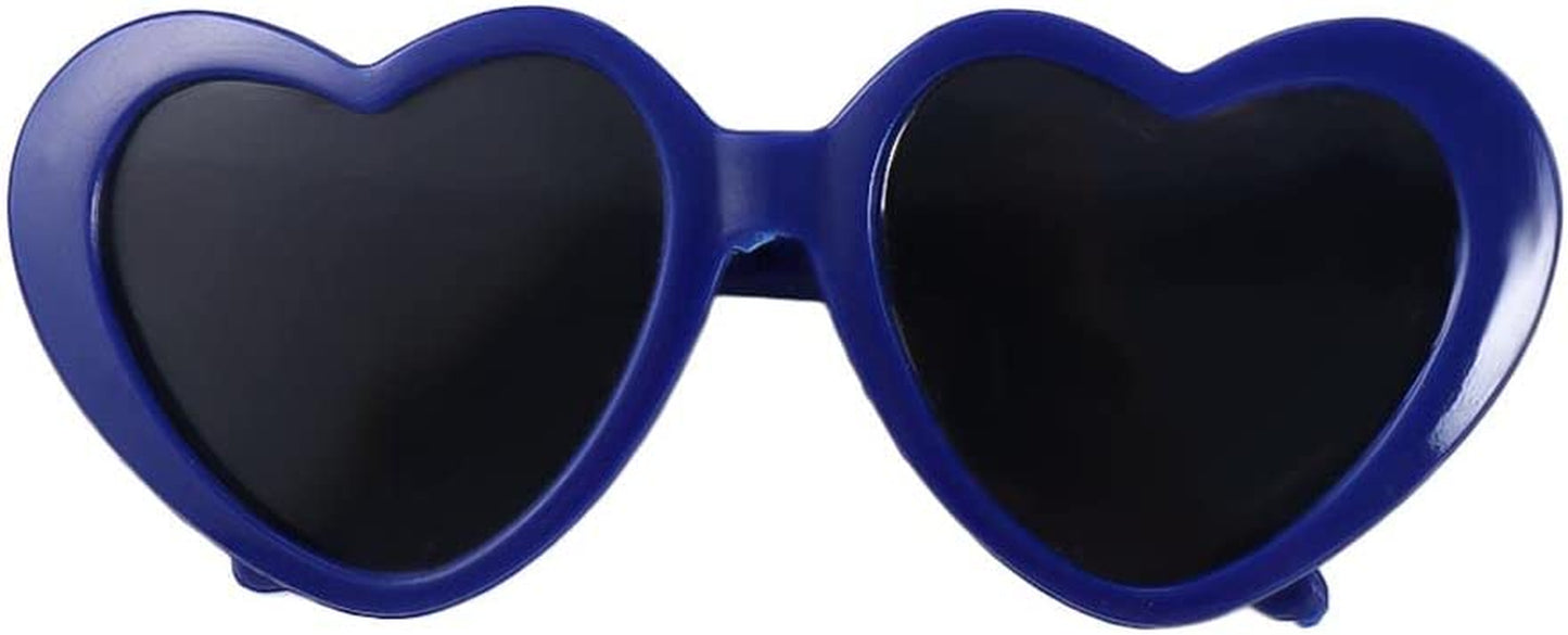 Small Pet Sunglasses Pet UV Protection Sunglasses Funny Pet Accessories for Pet Dog Puppy Cosplay Photo Props(Purple) Animals & Pet Supplies > Pet Supplies > Dog Supplies > Dog Apparel generic Navy blue