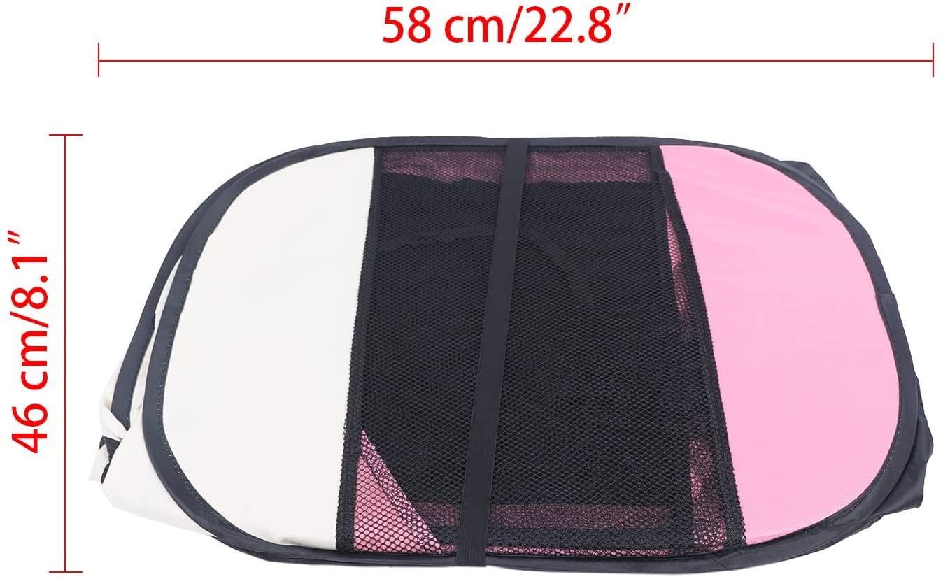 Flkoendmall Portable Foldable Pet Playpen Lightweight Fabric Pet House with Breathable Mesh for Cat/Dog/Rabbit and Large Pet Cage for Indoor and Outdoor Use Animals & Pet Supplies > Pet Supplies > Dog Supplies > Dog Kennels & Runs OT-FKH