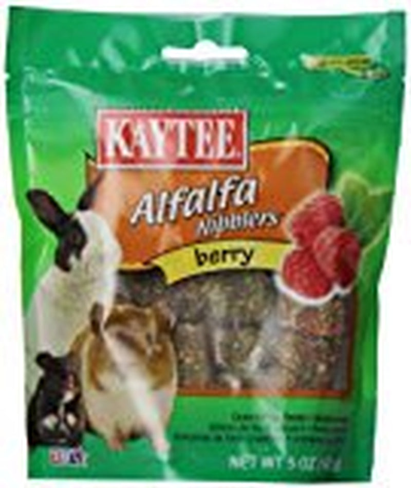 Kaytee® Berry Alfalfa Nibblers Small Animal Treat 5 Oz Animals & Pet Supplies > Pet Supplies > Small Animal Supplies > Small Animal Food Central - Kaytee Products