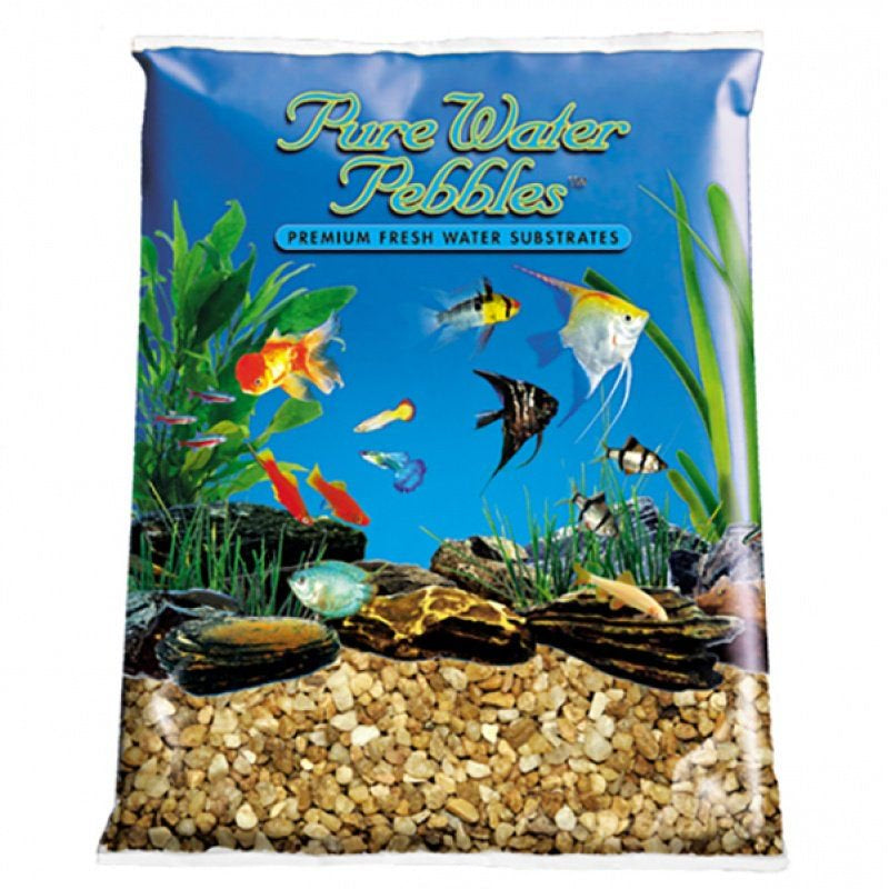 Pure Water Pebbles Aquarium Gravel - Nutty Pebbles 5 Lbs (3.1-6.3 Mm Grain) Pack of 3 Animals & Pet Supplies > Pet Supplies > Fish Supplies > Aquarium Gravel & Substrates Pure Water Pebbles