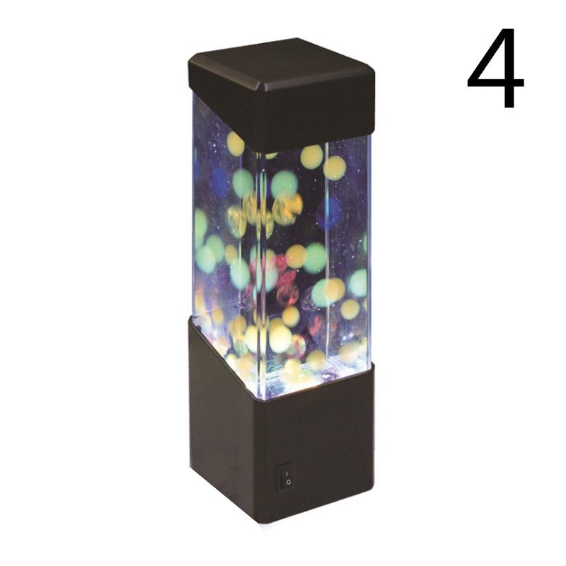 Jellyfish Lava Lamp, Jelly Fish Lamp Electric Aquarium Tank Mood Night Light with Color-Changing, Home Office Bedroom Desktop Decoration Gift Animals & Pet Supplies > Pet Supplies > Fish Supplies > Aquarium Lighting MUTOCAR