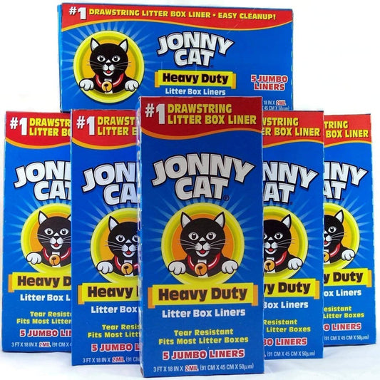 JONNY CAT Cat Litter Box Liners 5 / Box Pack of 6 Animals & Pet Supplies > Pet Supplies > Cat Supplies > Cat Litter Box Liners Oil-Dri Corp 30  
