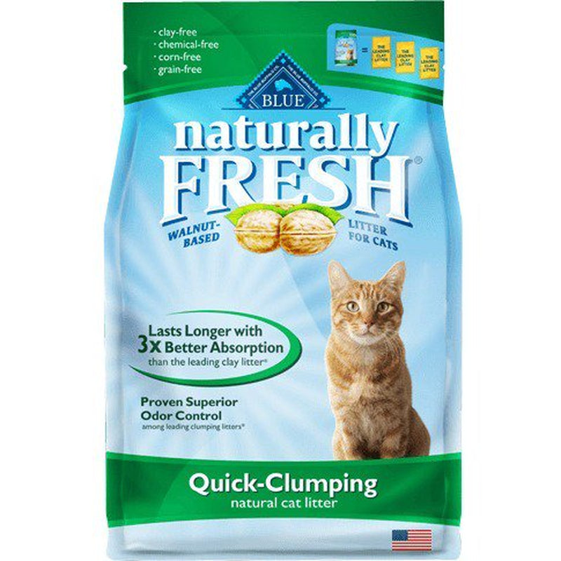 Blue Naturally Fresh Quick-Clumping Formula Natural Cat Litter Animals & Pet Supplies > Pet Supplies > Cat Supplies > Cat Litter Blue Buffalo Co., Ltd.