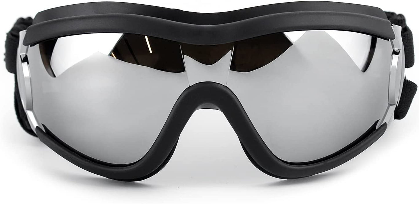 Balacoo Dog Sunglasses - Dog Glasses - Dog Goggles Windproof UV Protection Pet Glasses Protective Eyewear for Puppy Doggy Cat Animals & Pet Supplies > Pet Supplies > Dog Supplies > Dog Apparel Balacoo Black
