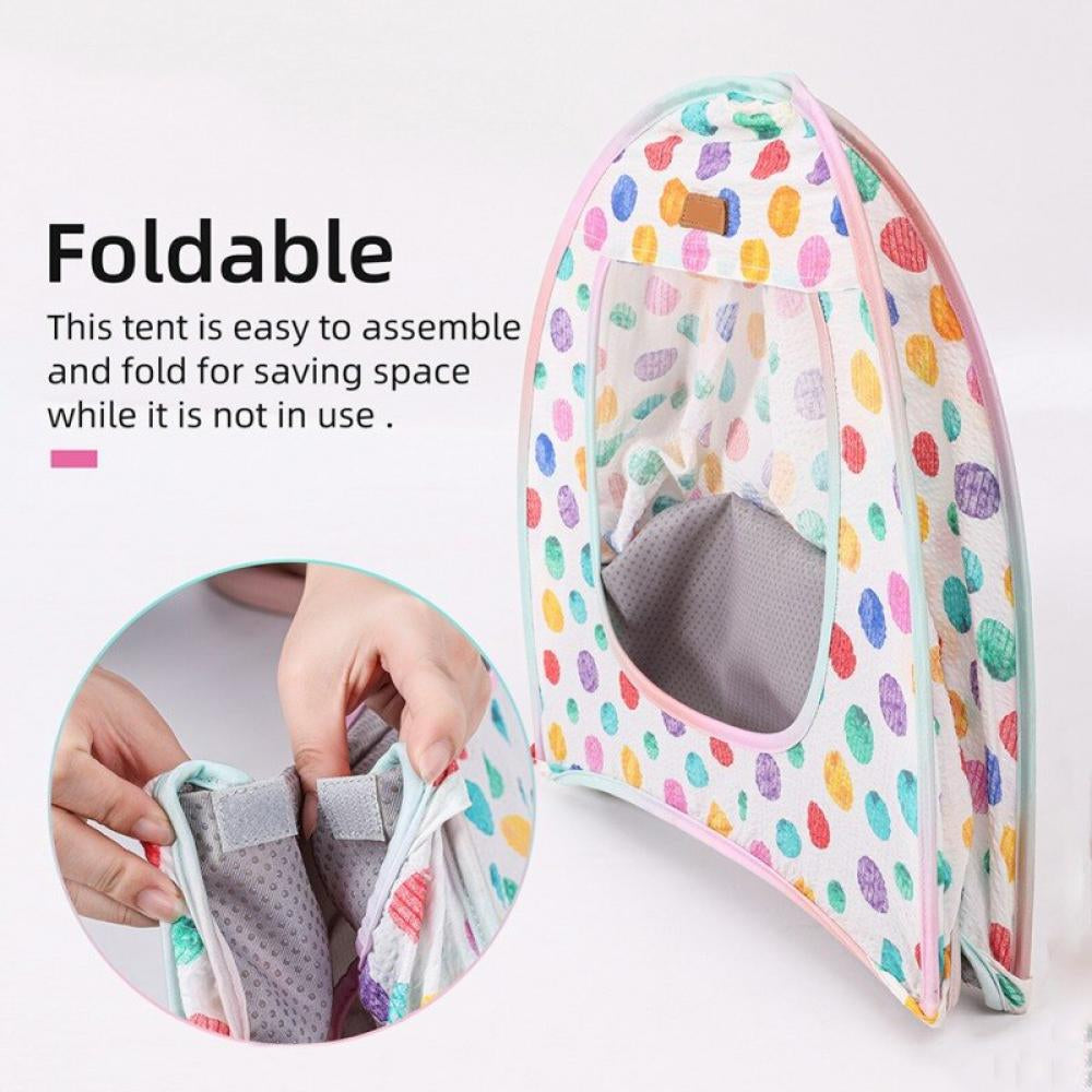 KOOYET Dog House Pet Tent Outdoor Portable Folding Dog and Cat Tent Cute Hut for Dog and Cat with Mattress Animals & Pet Supplies > Pet Supplies > Dog Supplies > Dog Houses Kooyet