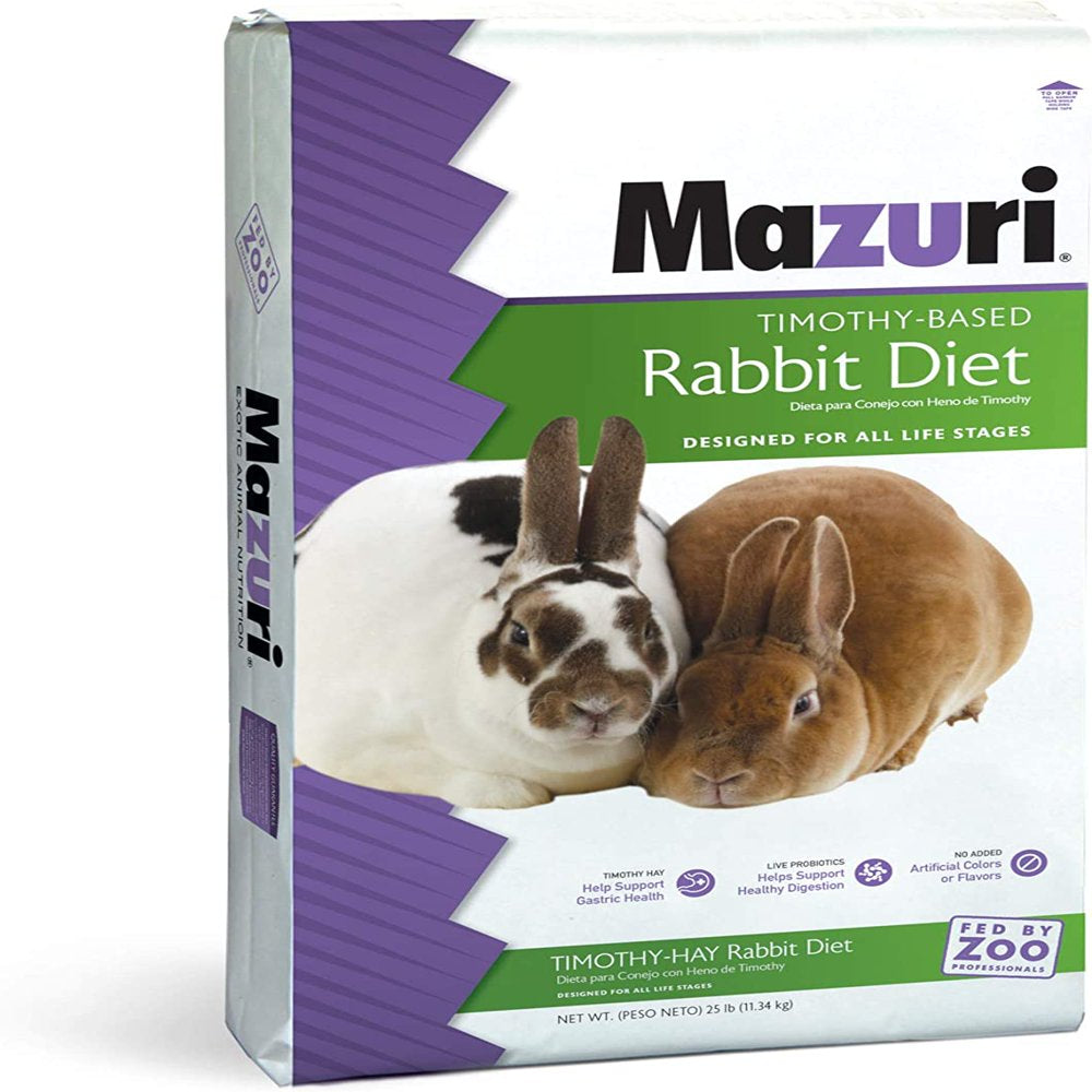 Mazuri timothy clearance based rabbit diet