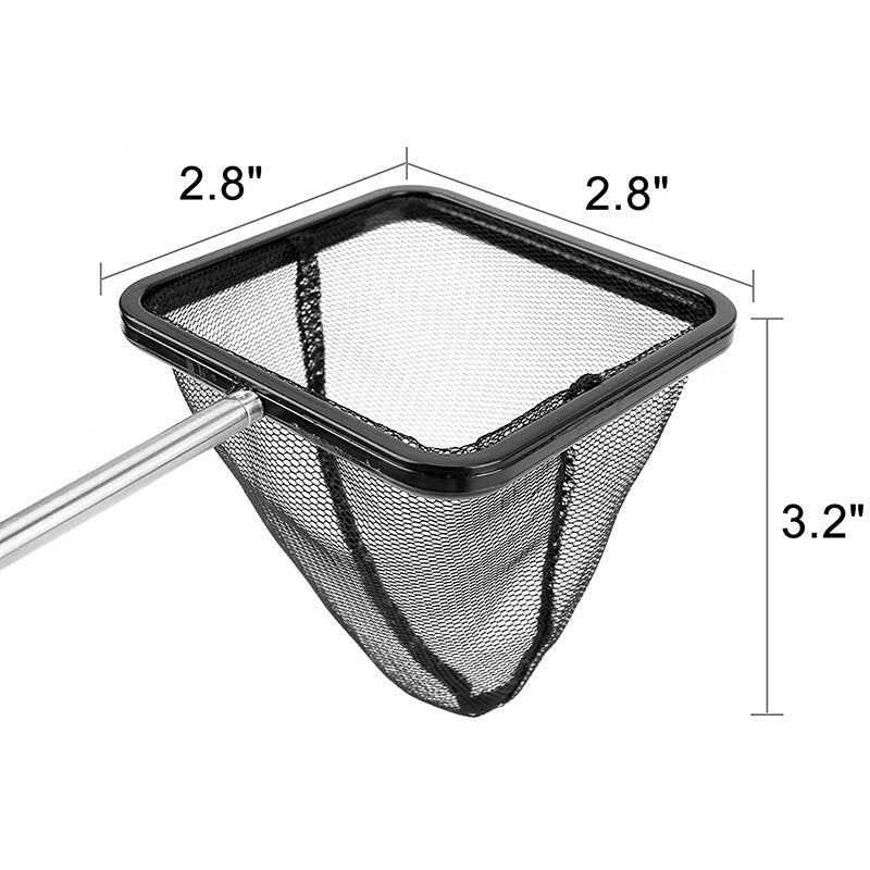 Aquarium Fish Net with Extendable Stainless Steel Long Handle, Fine Mesh Fish Net for Fish Tank Animals & Pet Supplies > Pet Supplies > Fish Supplies > Aquarium Fish Nets China