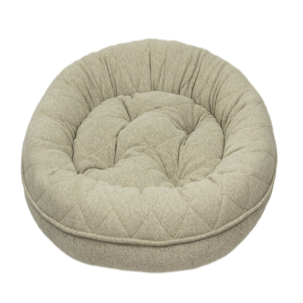 Arlee Donut Lounger and Cuddler Style Pet Bed for Dogs and Cats Animals & Pet Supplies > Pet Supplies > Cat Supplies > Cat Beds Arlee Home Fashions 30 x 30 Cocoa