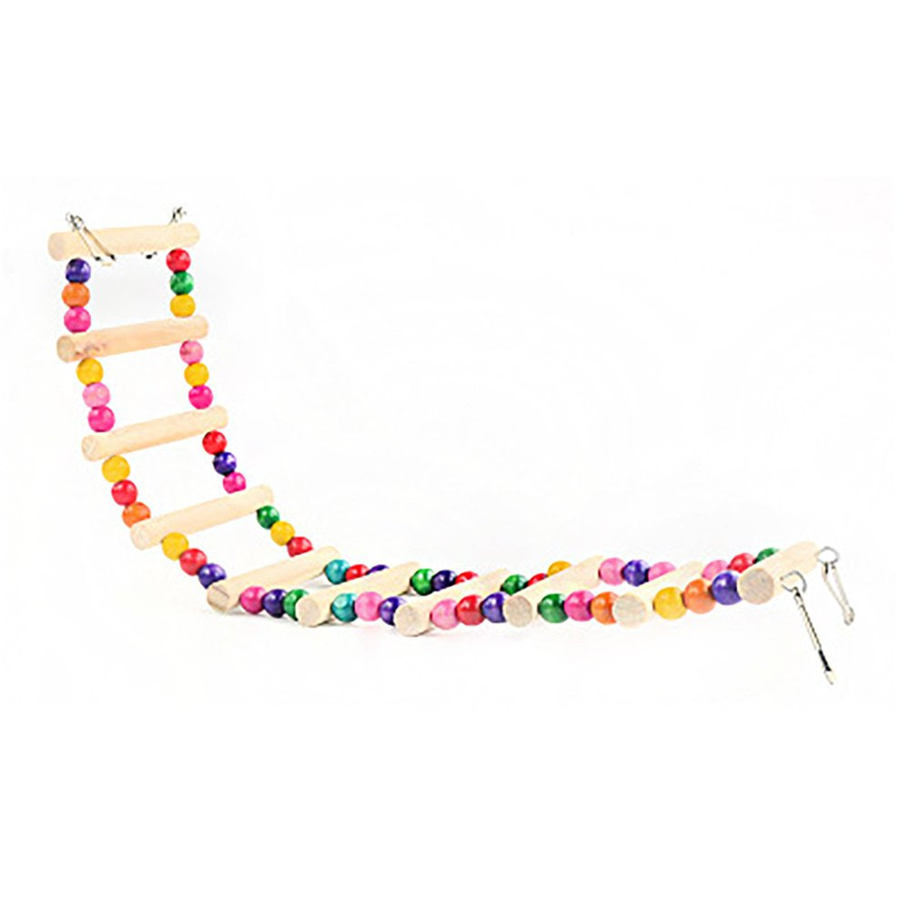 BCMMKLPP Mouse (Parrot Macaw) Ladder / Gerbil Wooden P^Erch for Bird Pig or Squirrel Home DIY Animals & Pet Supplies > Pet Supplies > Bird Supplies > Bird Ladders & Perches BCMMKLPP