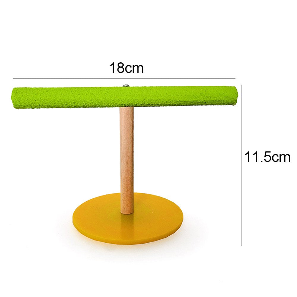 UDIYO Wooden Pet Bird Parrot Cage Training Stand Perch Play Gym Budgie Parakeet Toy Animals & Pet Supplies > Pet Supplies > Bird Supplies > Bird Gyms & Playstands UDIYO