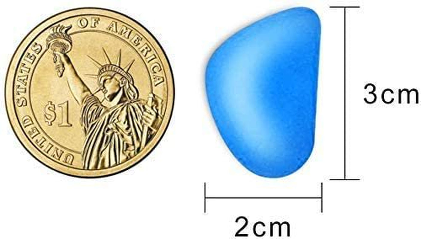 Visland 100PCS Glowing Rocks Glow in the Dark Pebbles, Glowing Rocks for Aquarium Decoration, Outdoor Decor, Garden Lawn Yard, Walkway, Fish Tank, Pathway, Driveway Animals & Pet Supplies > Pet Supplies > Fish Supplies > Aquarium Decor Visland