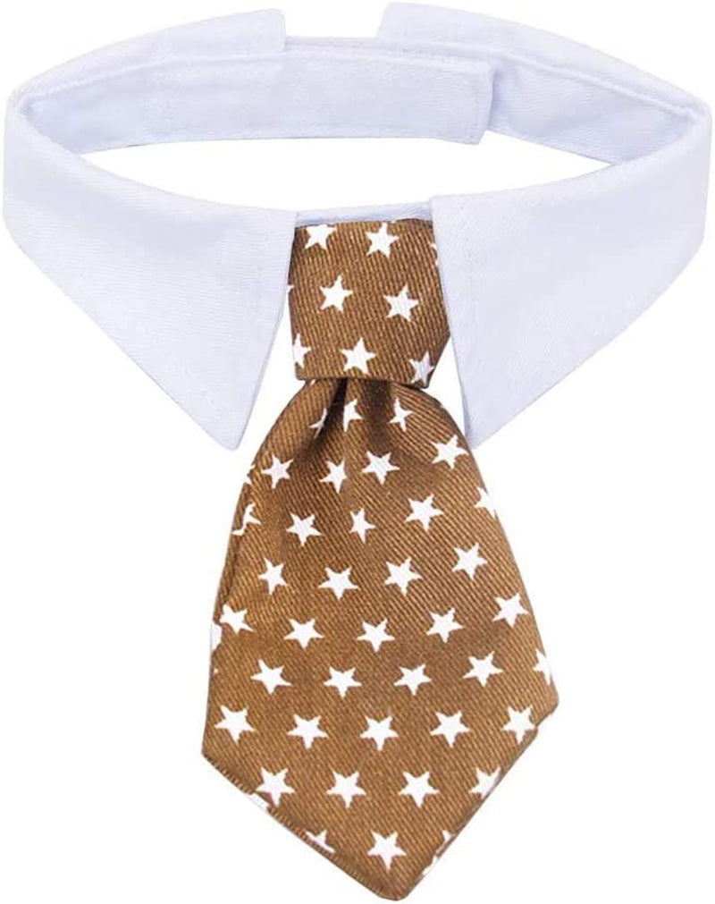 ZTON Bowtie for Little Puppy, Handcrafted Adjustable Formal Collar Neck Tie for Dogs & Cats (L, Light Green) Animals & Pet Supplies > Pet Supplies > Dog Supplies > Dog Apparel ZTON Coffee Star L