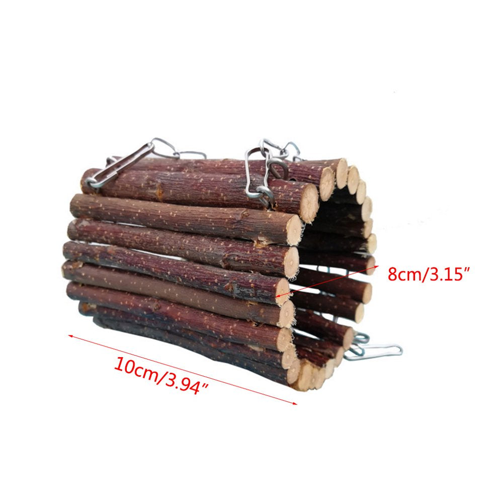 Small Animal Hideout Tube Cage House for Hamster Rat Mice Parrot Habitats Rat Hideaway Chew Cage Toy Animals & Pet Supplies > Pet Supplies > Small Animal Supplies > Small Animal Habitats & Cages BIlinli