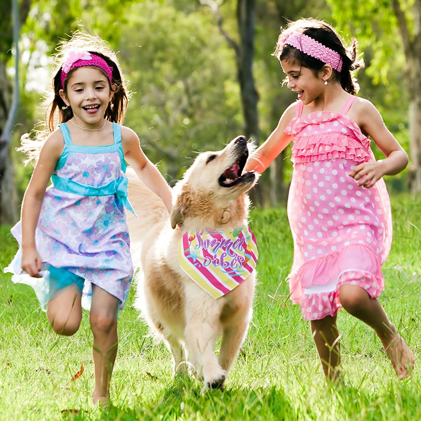 18 Pieces Summer Dog Bandanas Hawaiian Style Triangle Dog Scarf Pets Bibs Fruit Flamingo Pattern Adjustable Dog Bandanas for Small Medium Large Dogs and Cats Animals & Pet Supplies > Pet Supplies > Dog Supplies > Dog Apparel DARCKLE