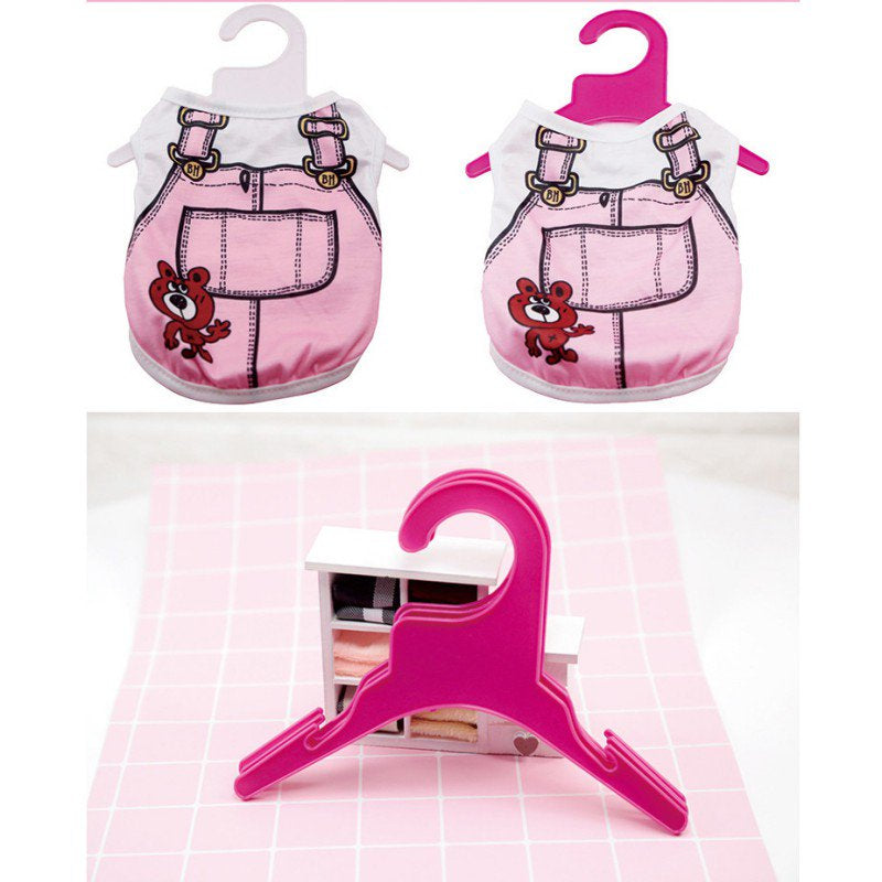 Feiona Pet Dog Puppy Cat Clothes Clothing Rack Hanger Dog Apparel Hangers Pet Product Dog Cats Clothing Coat Hanger Animals & Pet Supplies > Pet Supplies > Cat Supplies > Cat Apparel Feiona