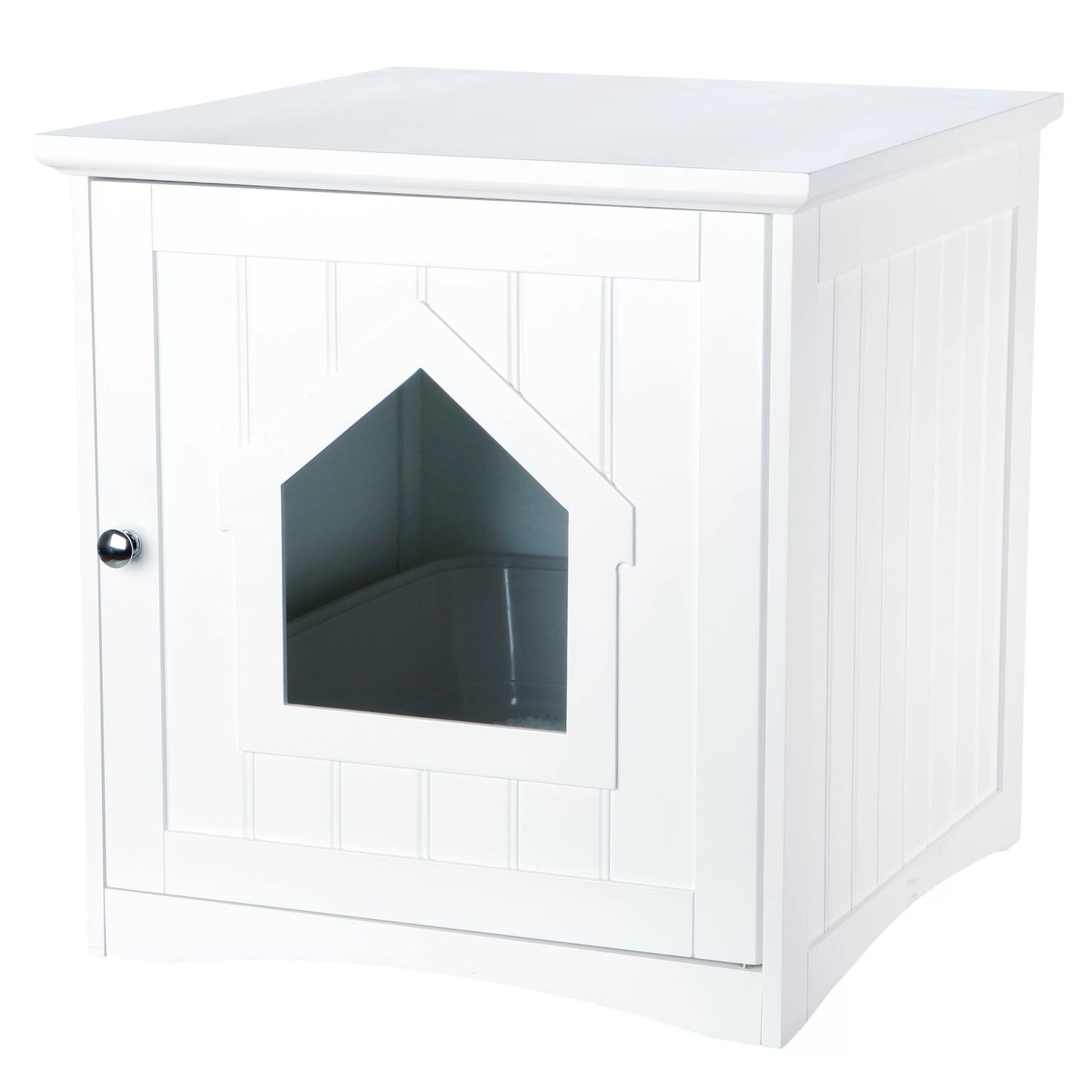 TRIXIE Litter Box Enclosure-Indoor Pet Home, Espresso-Brown Animals & Pet Supplies > Pet Supplies > Cat Supplies > Cat Furniture TRIXIE White