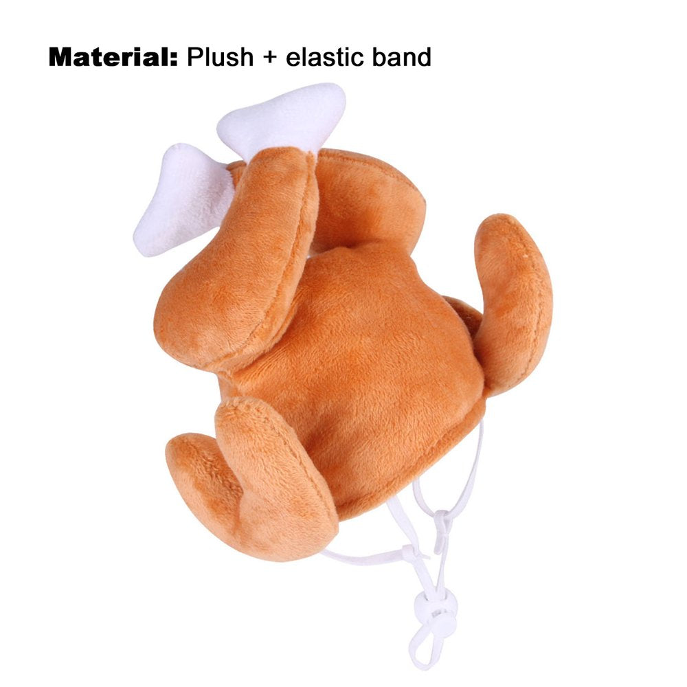 SPRING PARK Thanksgiving Cat Costume Headwear Decorative - Pet Turkey Hat Thanksgiving Apparel for Cats and Small Dogs Animals & Pet Supplies > Pet Supplies > Dog Supplies > Dog Apparel SPRING PARK