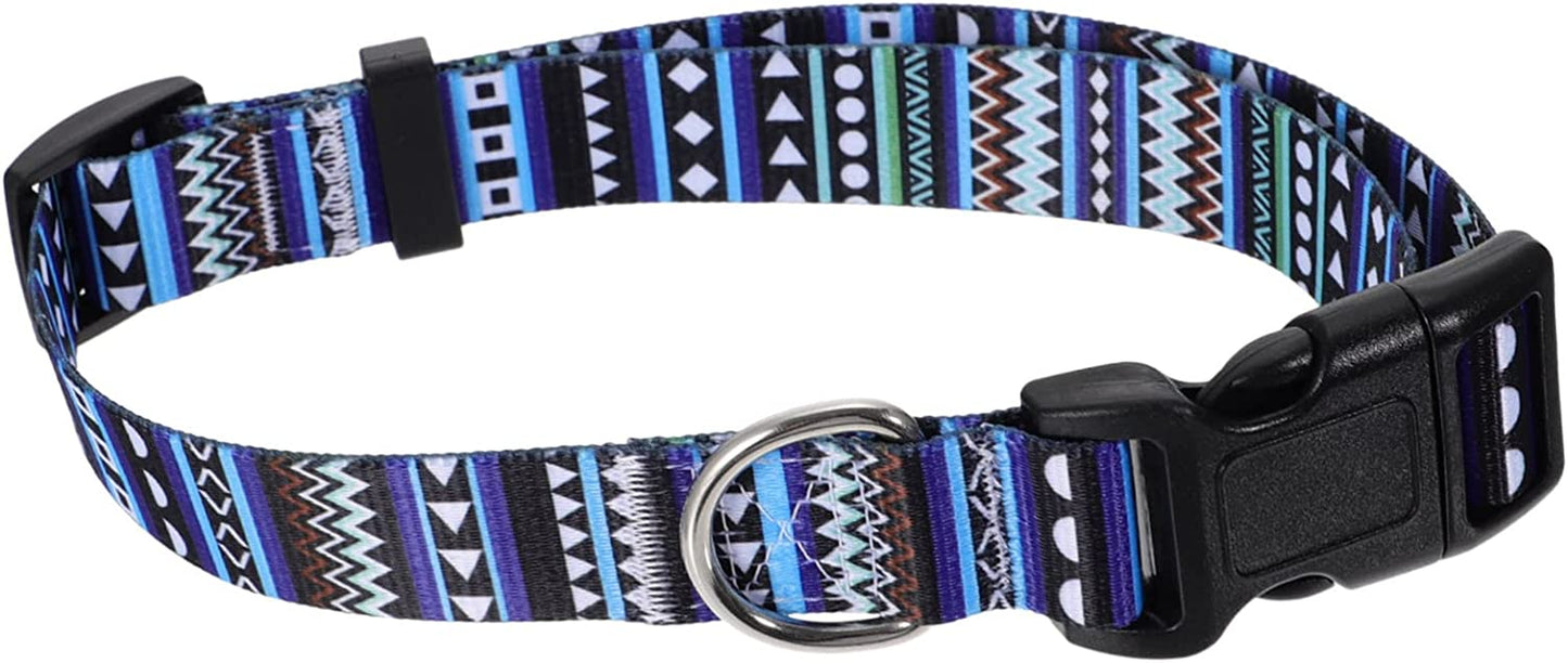 Mipcase Litter Kitten Cm Collars Super Collar Puppy Personalized for Supplies Ethnic Necktie Floral Accessories Adjustable Cat Neck Patterns Dog Id Geometric Buckle Party Animals & Pet Supplies > Pet Supplies > Dog Supplies > Dog Apparel Mipcase As Shown 40X1.5CM