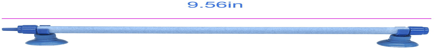 2Pcs Aquarium Air Stone Bubble Wall Tube Spray Aeration Tube, Fish Tank Oxygen Pump Diffuser Tube Accessory Animals & Pet Supplies > Pet Supplies > Fish Supplies > Aquarium Air Stones & Diffusers Together-life